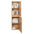 Angela 16" x 59" Wall Mounted Linen Cabinet, Natural Oak Angela 16" x 59" Wall Mounted Linen Cabinet, Natural Oak