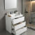 Buy Edison 29.5 Inch Single Bathroom Vanity Set in High Gloss White TN-ED750-HGW  - Conceptbaths.com