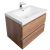 Angela 30" Wall-Mount Bathroom Vanity ,White Oak TN-AG750-RO Angela 30" Wall-Mount Bathroom Vanity ,White Oak TN-AG750-RO