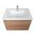 Angela 30" Wall-Mount Bathroom Vanity ,White Oak TN-AG750-RO Angela 30" Wall-Mount Bathroom Vanity ,White Oak TN-AG750-RO