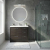 CBI 42 Inch Modern Bathroom Vanity Char Oak TN-LA1065R-CO