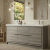 CBI Enna 59 Inch Double Bathroom Vanity, Maple Grey
