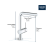 GROHE 30300DC0 MINTA SINGLE-HANDLE PULL-OUT KITCHEN FAUCET DUAL SPRAY 1.75 GPM(6.6LMIN) SuperSteel InfinityFinish