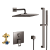 GROHE  29432A00 Eurocube 2-Handle Pressure Balance Rainshower Bundle , Hard GraphiteGROHE  29432A00 Eurocube 2-Handle Pressure Balance Rainshower Bundle , Hard GraphiteGROHE  29432A00 Eurocube 2-Handle Pressure Balance Rainshower Bundle , Hard Graphite