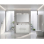 CBI Enna 48 Inch Single Bathroom Vanity TN-LA1200-HGW, Gloss White