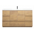 CBI Edison 48 Inch Single Modern Bathroom Vanity in Natural oak, TN-ED1200-NO