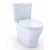 TOTO Aquia IV 0.9 / 1.28 GPF Dual Flush Two Piece Elongated Toilet with Push Button Flush - Seat Included