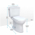 Drake Two-Piece Elongated 1.28 GPF TORNADO FLUSH Toilet with CEFIONTECT and SoftClose Seat, WASHLET+ Ready, Cotton White - MS776124CEG#01Drake Two-Piece Elongated 1.28 GPF TORNADO FLUSH Toilet with CEFIONTECT and SoftClose Seat, WASHLET+ Ready, Cotton White - MS776124CEG#01