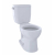 TOTO Entrada 1.28 GPF Close Coupled Round Toilet - Less Seat