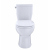 TOTO Entrada 1.28 GPF Close Coupled Round Toilet - Less Seat