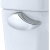 TOTO Drake II 1.28 GPF Two Piece Elongated Toilet with Left Hand Lever - Seat IncludedTOTO Drake II 1.28 GPF Two Piece Elongated Toilet with Left Hand Lever - Seat Included