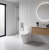 TOTO Washlet+ Aquia IV Two-piece Elongated Dual Flush 1.28 And 0.9 GPF Toilet And Washlet S2 Bidet Seat