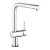 GROHE 30218001Minta Single-Handle Pull-Out Kitchen Faucet Single Spray 1.75 GPM (6.6 L/min) with Touch Technology GROHE StarLight Chrome