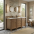 James Martin Vanities Brittany 60" Free Standing Double Basin Poplar Wood Vanity Set with Stone Composite Top and Rectangular SinksJames Martin Vanities Brittany 60" Free Standing Double Basin Poplar Wood Vanity Set with Stone Composite Top and Rectangular Sinks