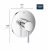 Grohe Concetto Pressure Balanced Valve Trim Only with Single Lever Handle 144682431