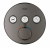 Grohe 29138A00 Grohtherm Triple Function Thermostatic Valve Trim Only with Triple Knob Handles and Volume Control - Less Rough In