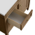 James Martin Brittany 36" Single Vanity, Pecan with 3 CM Ethereal Noctis Silestone Top