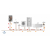 NAVIEN GXXX003010 NAVICIRC RECIRCULATION VALVE KIT FOR NPE-A SERIES TANKLESS WITH HOSES