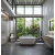 Oasis Acrylic Freestanding Soaking Bathtub  59" x 31.5"