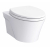 TOTO AP Wall Mounted Elongated Chair Height Toilet Bowl Only with Washlet+ and CeFiONtect - Less Seat