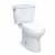 TOTO Drake 1.28 GPF Two Piece Elongated Chair Height Toilet with Left Hand Lever - Seat Included