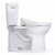 TOTO Drake Washlet+ Two-piece Elongated 1.28 GPF Universal Height Tornado Flush Toilet With S2 Bidet Seat