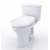 TOTO Drake Washlet+ Two-piece Elongated 1.28 GPF Universal Height Tornado Flush Toilet With S2 Bidet Seat