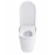 TOTO LS DUAL FLUSH TOILET - 1.0 GPF & 0.8 GPF MS8732CUMFG#01B BLACK TRIM
