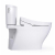 TOTO Washlet+ Nexus Two-piece Elongated 1.28 GPF Toilet With S5 Bidet Seat