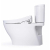 TOTO Washlet+ Nexus Two-piece Elongated 1.28 GPF Toilet With S5 Bidet Seat