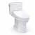 TOTO Washlet+ Drake II Two-piece Elongated 1.28 GPF Toilet And Washlet+ S5 Bidet Seat
