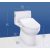 TOTO Redington 1.28 GPF One Piece Elongated Toilet with Left Hand Lever - Bidet Seat Included