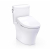 TOTO MW4363446CEMFGN#01 AQUIA IV CUBE - WASHLET + S5 TWO-PIECE TOILET - 1.28 GPF & 0.9 GPF COTTON WHITE