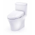 TOTO MW4363446CEMFGN#01 AQUIA IV CUBE - WASHLET + S5 TWO-PIECE TOILET - 1.28 GPF & 0.9 GPF COTTON WHITE