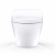 TOTO Washlet+ EP Wall-hung Elongated Toilet And Washlet S5 Bidet Seat And Duofit In-wall 0.9 And 1.28 GPF Dual-flush Tank System