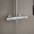 Grohe Euphoria Thermostatic Shower System with Shower Head, Hand Shower, Slide Bar, Shower Arm, and Hose