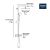 Grohe Euphoria 310 CoolTouch Thermostatic Shower System 26726000