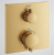 Grohe Grohtherm Thermostatic Valve Trim Only with Dual Lever Handles and Volume Control - Less Rough In 24111GN0
