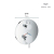 Grohe Atrio New Two Function Thermostatic Valve Trim Only with Dual Lever Handles, Integrated Diverter, and Volume Control - Less Rough In 24361DL0
