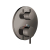 Grohe Atrio New Two Function Thermostatic Valve Trim Only with Dual Lever Handles, Integrated Diverter, and Volume Control - Less Rough In 243612A00