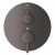Grohe Atrio New Two Function Thermostatic Valve Trim Only with Dual Lever Handles, Integrated Diverter, and Volume Control - Less Rough In 243612A00