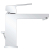 Grohe Eurocube 1.2 GPM Single Hole Bathroom Faucet with SilkMove, StarLight, EcoJoy, and QuickFix Technologies - Includes Drain Assembly