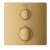 Grohe Grohtherm Thermostatic Valve Trim Only with Dual Lever Handles and Volume Control - Less Rough In 24111GN0