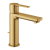 Grohe 23794GNA LINEARE Single Hole Single-Handle S-Size Bathroom Faucet, 1.2 GPM (4.5 L/min) Brushed Cool Sunrise