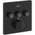 GROHE-291422430 GROHTHERM SMARTCONTROL THIPLE FUNCTION THERMOSTATIC VALLE TRIM Matte Black