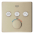 Grohe Grohtherm Three Function Thermostatic Valve Trim Only with Four Knob / Push Button Handles, Integrated Diverter, and Volume Control - Less Rough In