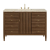 James Martin Vanities Myrrin 48 Inch Free Standing Single Basin Hardwood Vanity Set with Solid Surface Top, Rectangular Sink, USB Port(s), and Electrical Outlet(s)