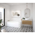 MAAX Rubix 6030 Acrylic Alcove Left-Hand Drain Bathtub in White