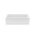 MAAX Rubix 6030 Acrylic Alcove Left-Hand Drain Bathtub in White