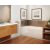 Maax Rubix 6632 Bath Tub 66"L x 32"W x 18"H for Above the Floor Rough with Left Hand Drain